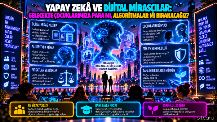 Yapay Zekâ ve Dijital Mirasçılar: Gelecekte Çocuklarımıza Para mı, Algoritmalar mı Bırakacağız?